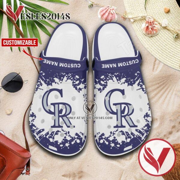 Colorado Rockies Custom Crocs Clogs, Unique Footwear For Fans 1
