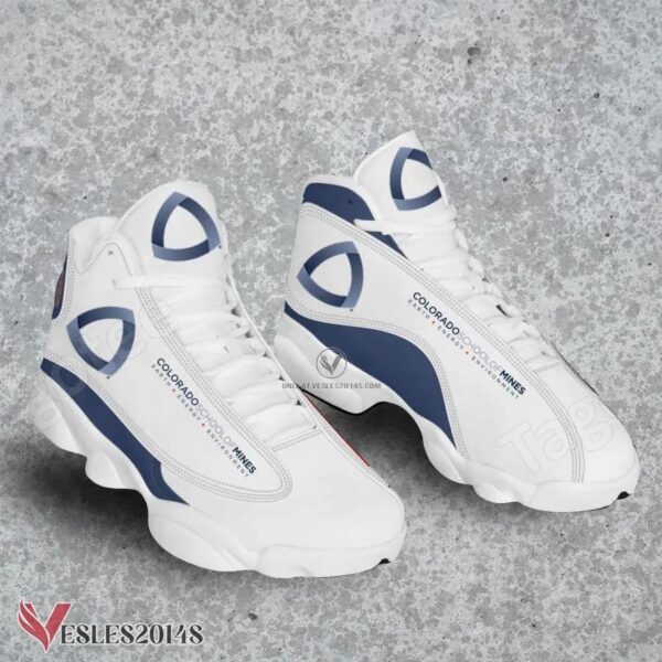 Colorado School of Mines Air Jordan 13 Shoes, Best Sneaker Gifts For Fans - Vesles2014s 1