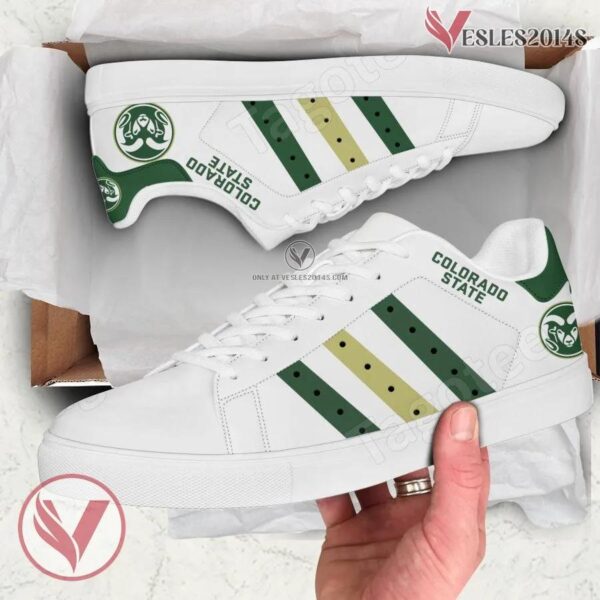 Colorado State Rams Print Stan Smith Shoes, Best Sneaker For Fans - Vesles2014s 1