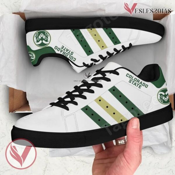 Colorado State Rams Print Stan Smith Shoes, Best Sneaker For Fans - Vesles2014s