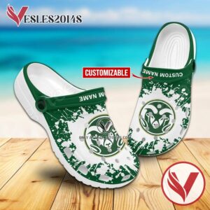Colorado State University Custom Crocs Clogs, Unique Footwear For Fans