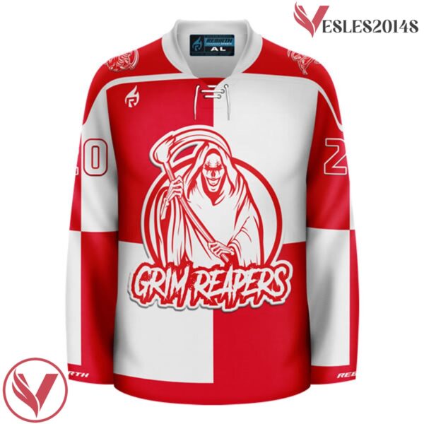 Colorblock Mythical Grim Reapers Hockey Jersey - Vesles2014S 2