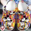 Colorful Mickey Mouse Crocband clogs, Unique Gift From  Vesles2014S