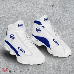 Colt 45 Logo Air Jordan 13 Shoes, Best Sneaker Gifts For Fans - Vesles2014s