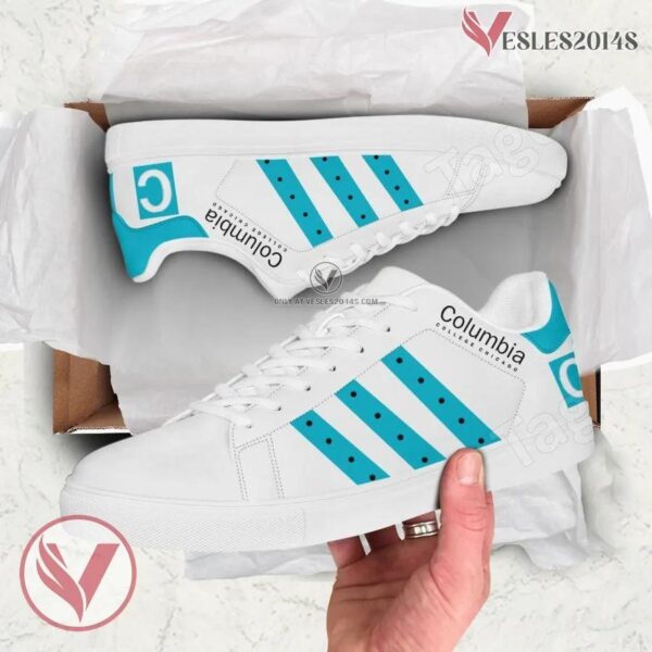 Columbia College Chicago Stan Smith Shoes For Men And Womens - Vesles2014s