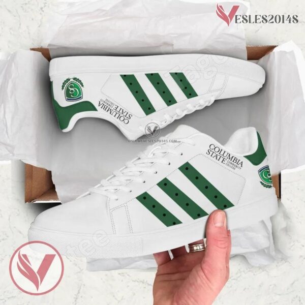 Columbia State Community College Logo Stan Smith Shoes For Men And Womens - Vesles2014s