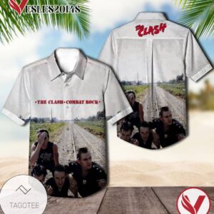 Combat Rock Album Cover By The Clash Hawaiian Shirt, Best Gift For Music Lovers Vesles2014S