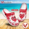 Comme Des Garcons Logo Crocs Clogs, Unique Footwear For Fans