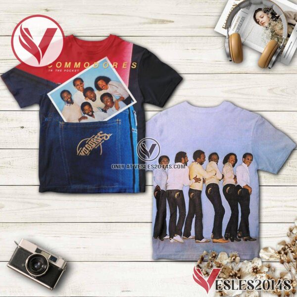 Commodores In The Pocket Album Cover Shirt, Unique Gifts For Music Lovers - Vesles2014S
