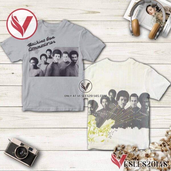 Commodores Machine Gun Album Cover Shirt, Unique Gifts For Music Lovers - Vesles2014S