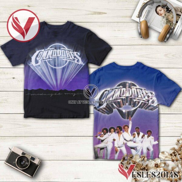 Commodores Midnight Magic Album Cover Shirt, Unique Gifts For Music Lovers - Vesles2014S