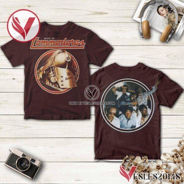 Commodores Movin’ On Album Cover Shirt, Unique Gifts For Music Lovers - Vesles2014S