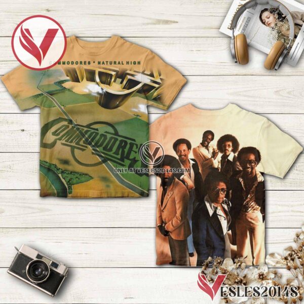 Commodores Natural High Album Cover Shirt, Unique Gifts For Music Lovers - Vesles2014S