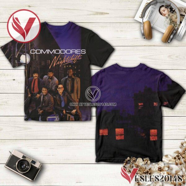 Commodores Nightshift Album Cover Shirt, Unique Gifts For Music Lovers - Vesles2014S