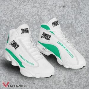 Common Projects Logo Air Jordan 13 Shoes, Best Sneaker Gifts For Fans - Vesles2014s