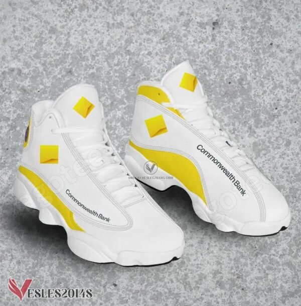 Commonwealth Bank Logo Air Jordan 13 Shoes, Best Sneaker Gifts For Fans - Vesles2014s