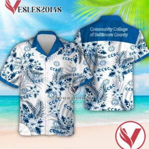Community College of Baltimore County Logo Aloha Summer Shirt, Perfect Gifts Idea In Holiday - Vesles2014S 1