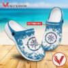 Compass Career College Crocs Crocband Clog, Unique Footwear For Fans