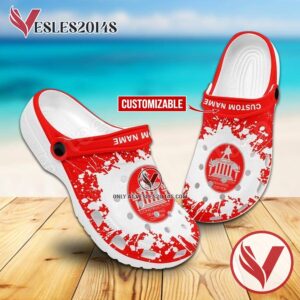 Construction Training Center Personalized Crocs Clogs, Unique Footwear For Fans