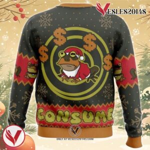Consume Futurama Ugly Christmas Sweater, Unique Christmas Gift For Fans - Vesles2014S 1