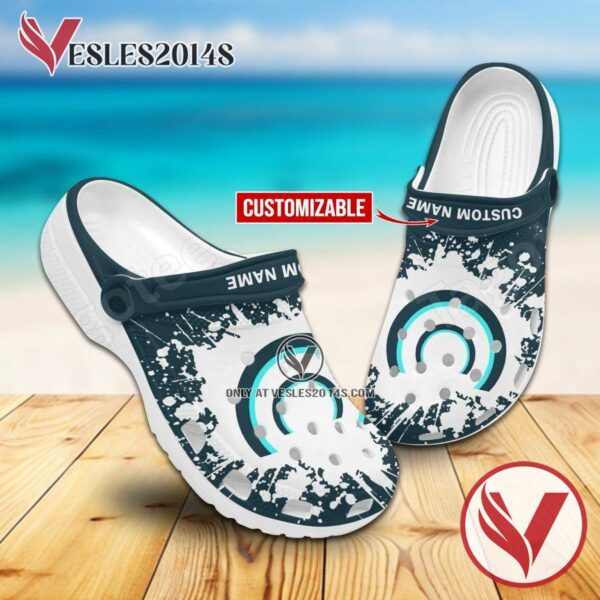 Contemporary Technology University Logo Crocs Unisex-Adult, Unique Footwear For Fans