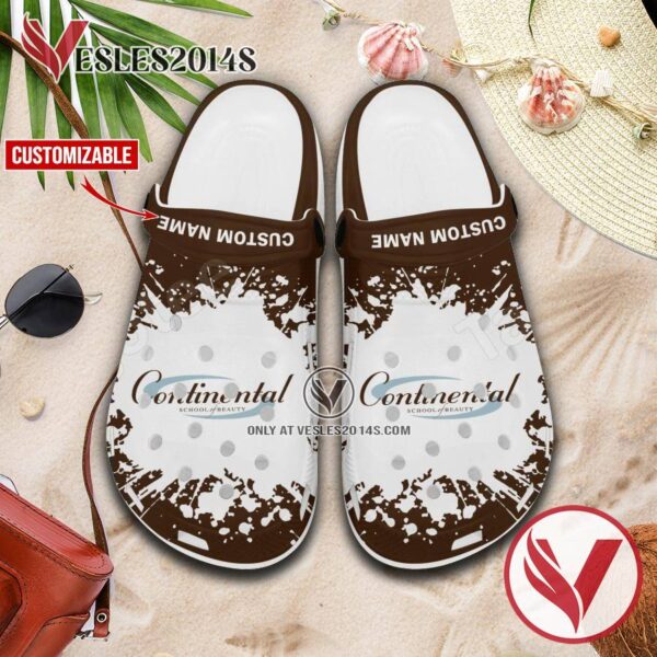 Continental School of Beauty Culture Crocs Clogs Shoes, Unique Footwear For Fans 1