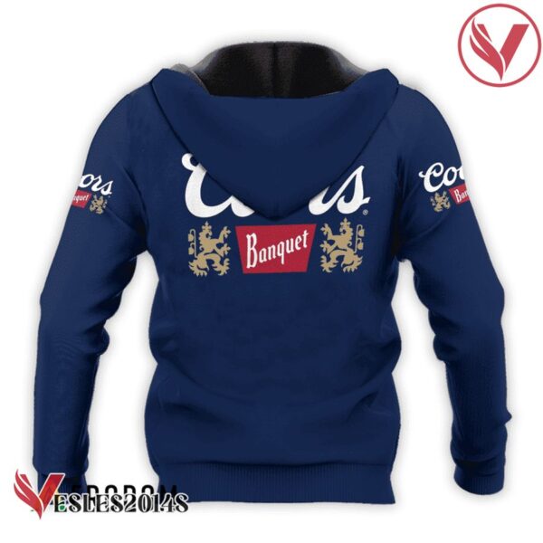 Coors Banquet Blue Tennis Hoodie & Zip Hoodie - Vesles2014S 3