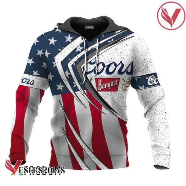 Coors Banquet Fourth Of July Esports Hoodie & Zip Hoodie - Vesles2014S 1