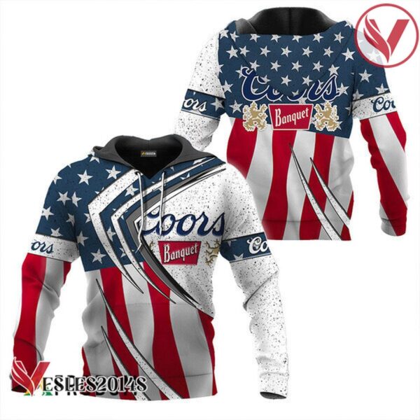 Coors Banquet Fourth Of July Esports Hoodie & Zip Hoodie - Vesles2014S