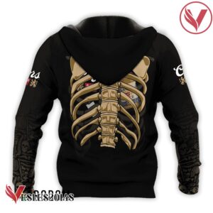 Coors Banquet Skeleton Ribcage Hoodie & Zip Hoodie - Vesles2014S 3