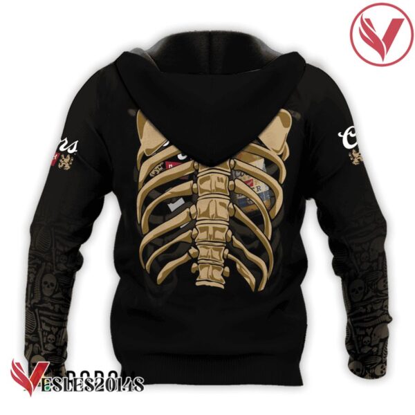 Coors Banquet Skeleton Ribcage Hoodie & Zip Hoodie - Vesles2014S 3