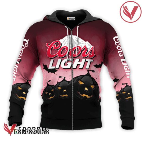 Coors Light Halloween Night Pumpkin Hoodie & Zip Hoodie - Vesles2014S 2