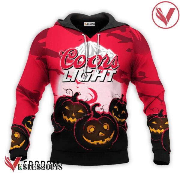 Coors Light Halloween Night Pumpkin Hoodie & Zip Hoodie - Vesles2014S 5