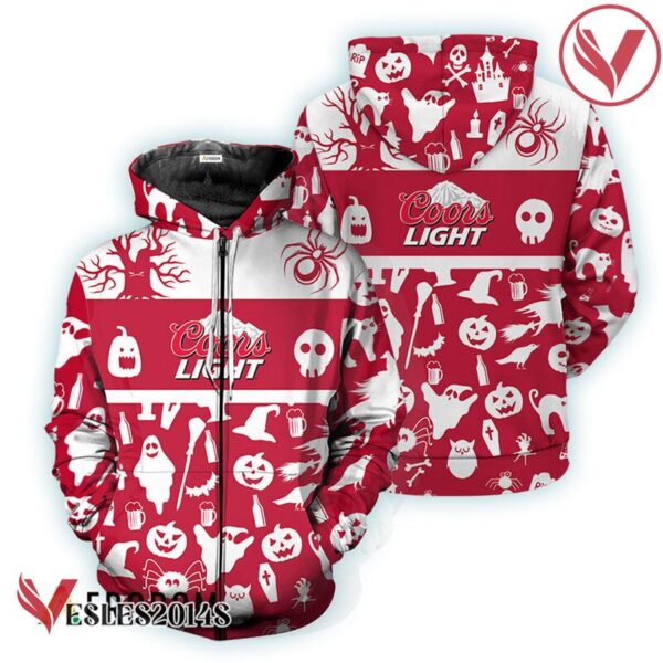 Coors Light Halloween Patterns Hoodie & Zip Hoodie - Vesles2014S 1