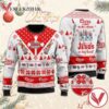 Coors Light In My Veins Jesus In My Heart Ugly Sweater, Unique Winter Outfits For Fans - Vesles2014S  1