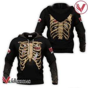 Coors Light Skeleton Ribcage Hoodie & Zip Hoodie - Vesles2014S
