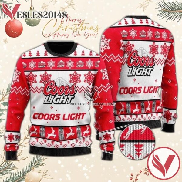 Coors Light Sweater, Unique Winter Outfits For Fans - Vesles2014S  1