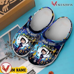 Coraline Cartoon Crocs Crocband Clogs Shoes Comfortable For Men Women and Kids Style 3, Unique Gift From Vesles2014S 3