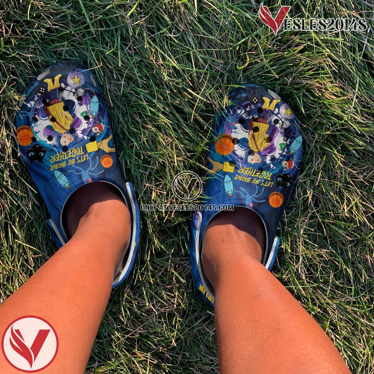 Coraline Cartoon Crocs Crocband Clogs Shoes Comfortable For Men Women and Kids Style 4, Unique Gift From Vesles2014S 4