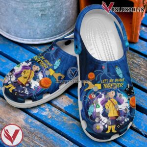 Coraline Cartoon Crocs Crocband Clogs Shoes Comfortable For Men Women and Kids Style 6, Unique Gift From Vesles2014S 4