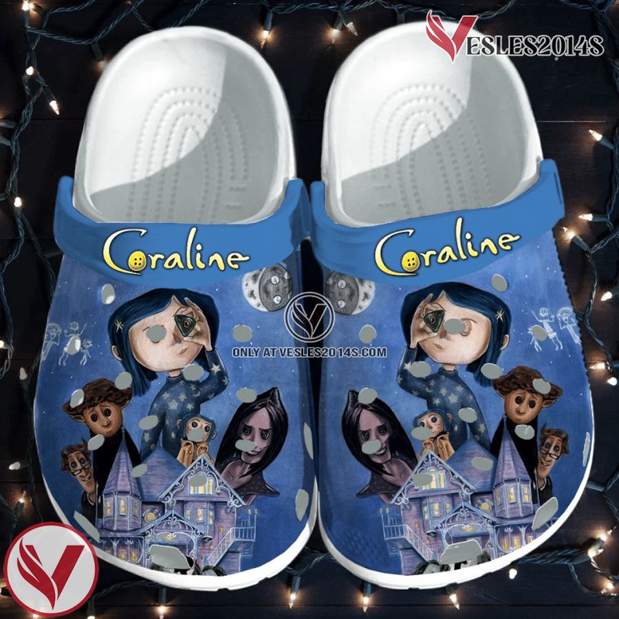 Coraline Crocs Clog Shoes, Unique Gift From Vesles2014S 2