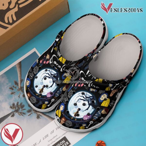 Coraline Movie Crocs Crocband Clogs Shoes Comfortable For Men Women and Kids Style 1 - Vesles2014S 2