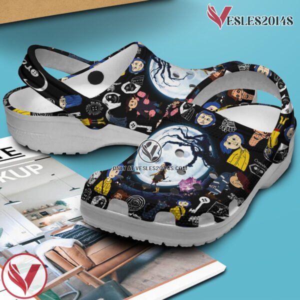 Coraline Movie Crocs Crocband Clogs Shoes Comfortable For Men Women and Kids Style 1 - Vesles2014S 3