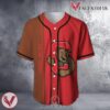 Cornell Big Red Baseball Jersey Half Style NCAA, Unique Gifts For Fans - Vesles2014s
