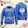 Corona Beer Drinker Bells Drinking All The Way Christmas Ugly Sweater, Unique Winter Outfits For Fans - Vesles2014S  1