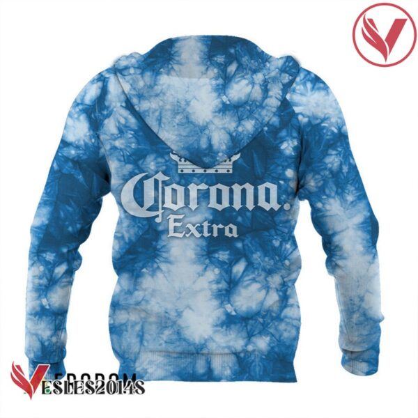 Corona Extra Blue Tie-dye Hoodie & Zip Hoodie - Vesles2014S 3