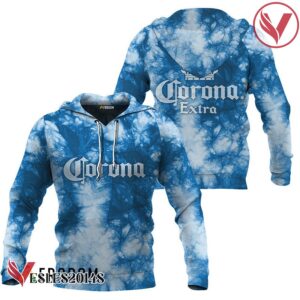 Corona Extra Blue Tie-dye Hoodie & Zip Hoodie - Vesles2014S