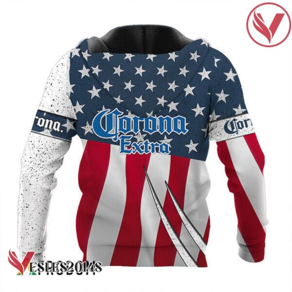 Corona Extra Fourth Of July Esports Hoodie & Zip Hoodie - Vesles2014S 3