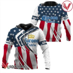 Corona Extra Fourth Of July Esports Hoodie & Zip Hoodie - Vesles2014S