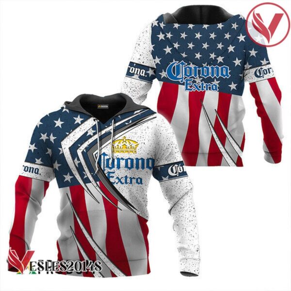 Corona Extra Fourth Of July Esports Hoodie & Zip Hoodie - Vesles2014S